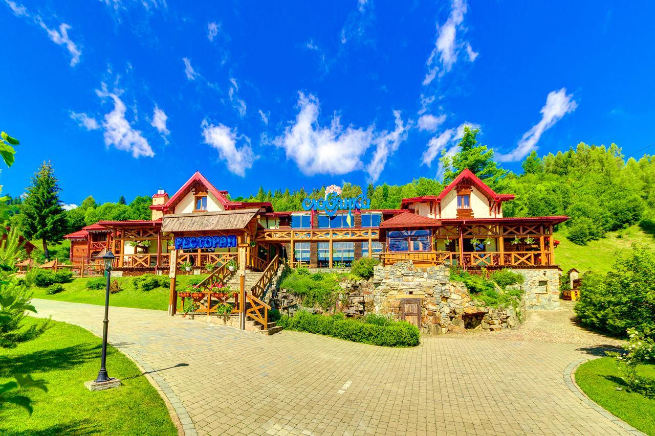 Slovyanka Hotel Slawske Exterior foto